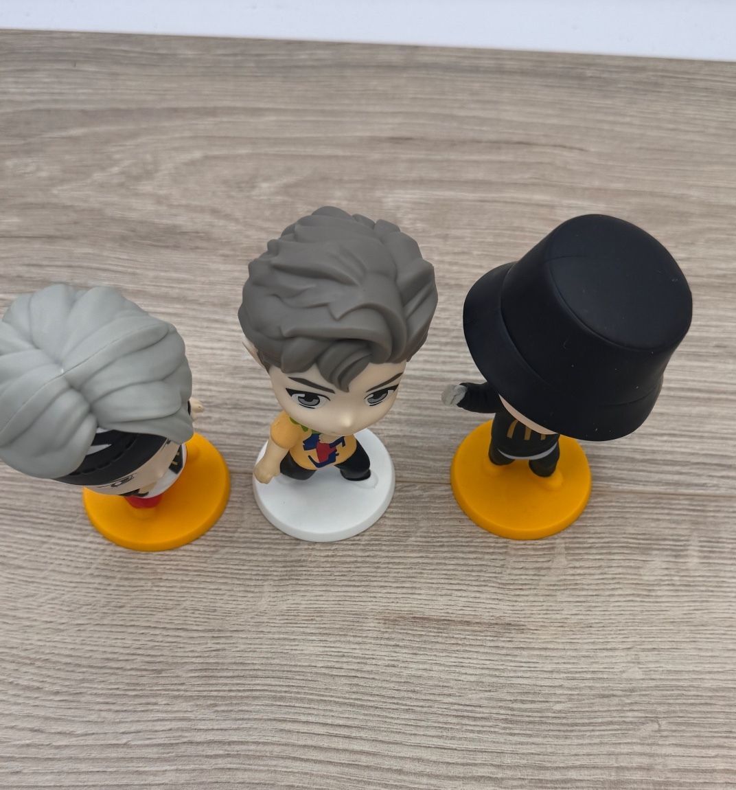 McDonald's BTS TinyTAN Figure Lot of 3 Collectible Toys