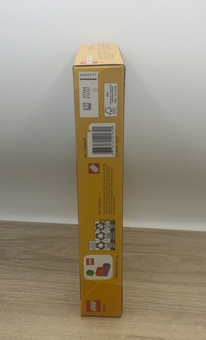 LEGO 31390 Creator 3-in-1 Floral Art Decor NEW Sealed