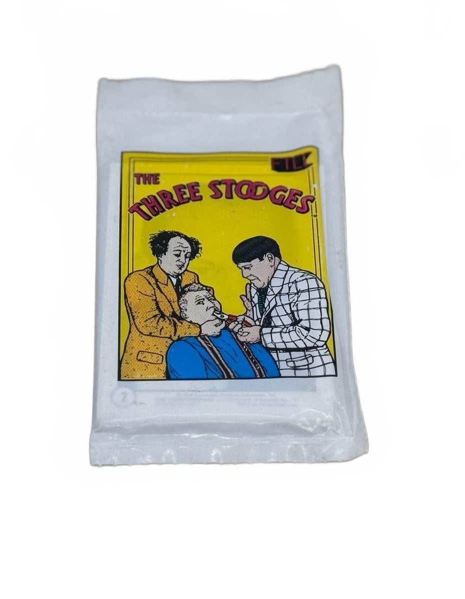 1989 Three Stooges Series II Sealed Trading Card Pack, NEW