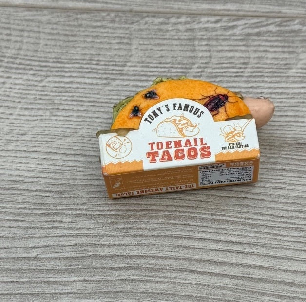 ZURU Mega Gross Minis Series 2 Toenail Tacos Figure