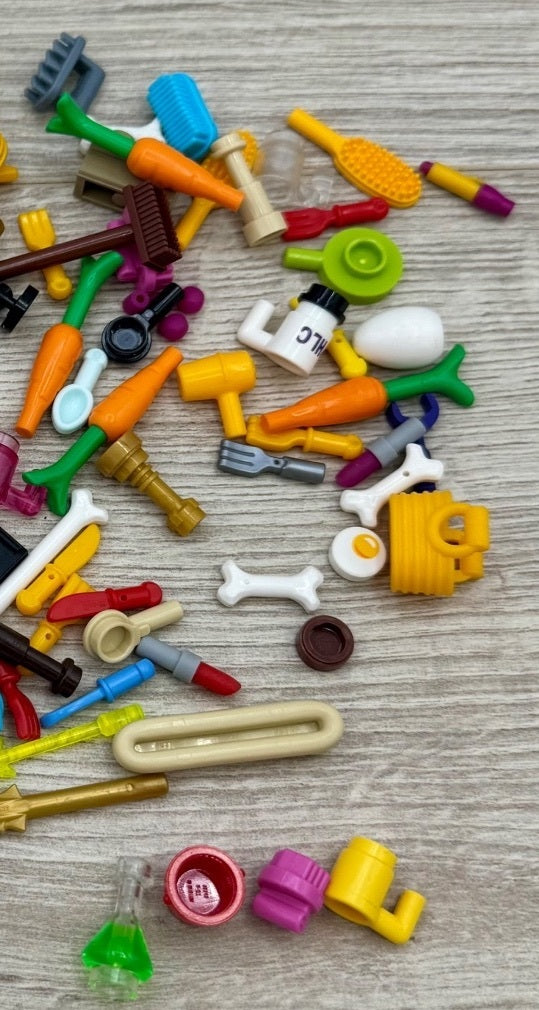 LEGO Minifigure Accessories Mixed Lot 130+ Pieces