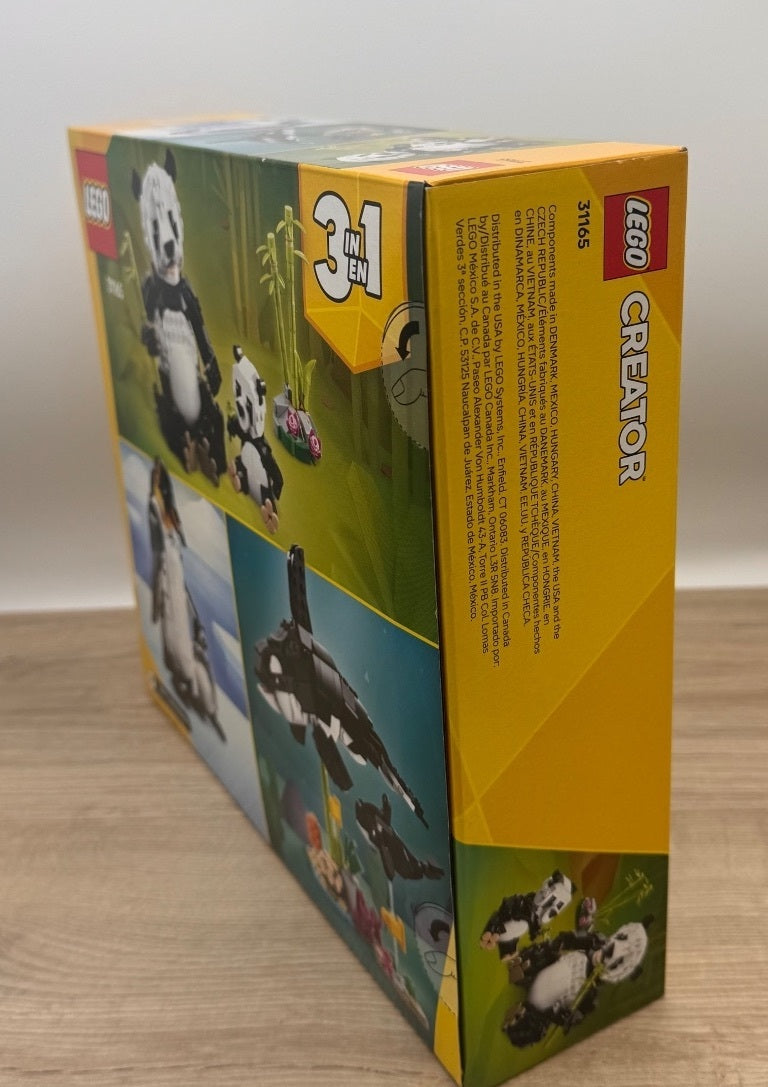LEGO Creator 3-in-1 Panda Family 31165 New Sealed