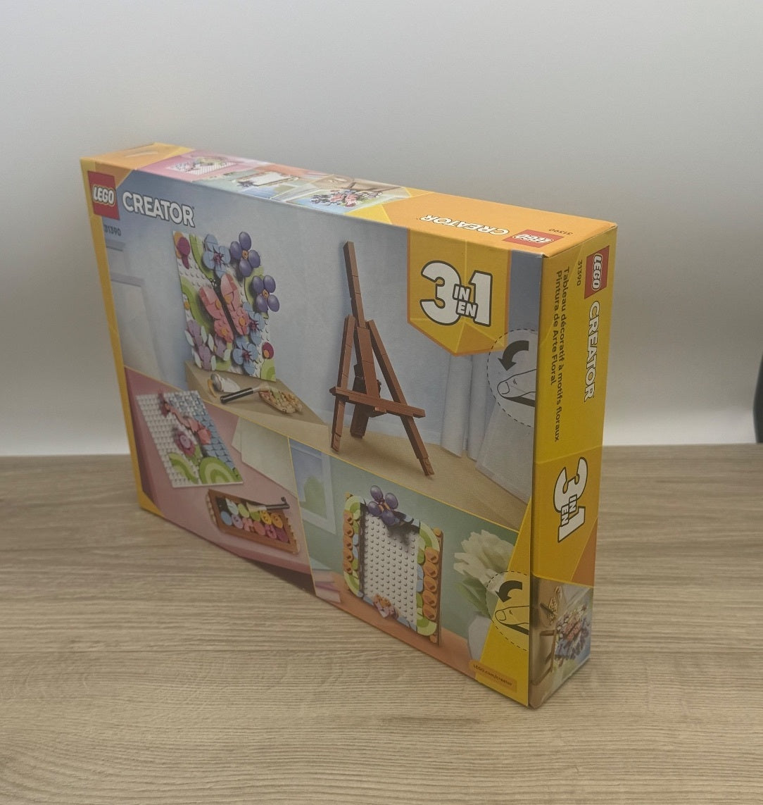 LEGO 31390 Creator 3-in-1 Floral Art Decor NEW Sealed