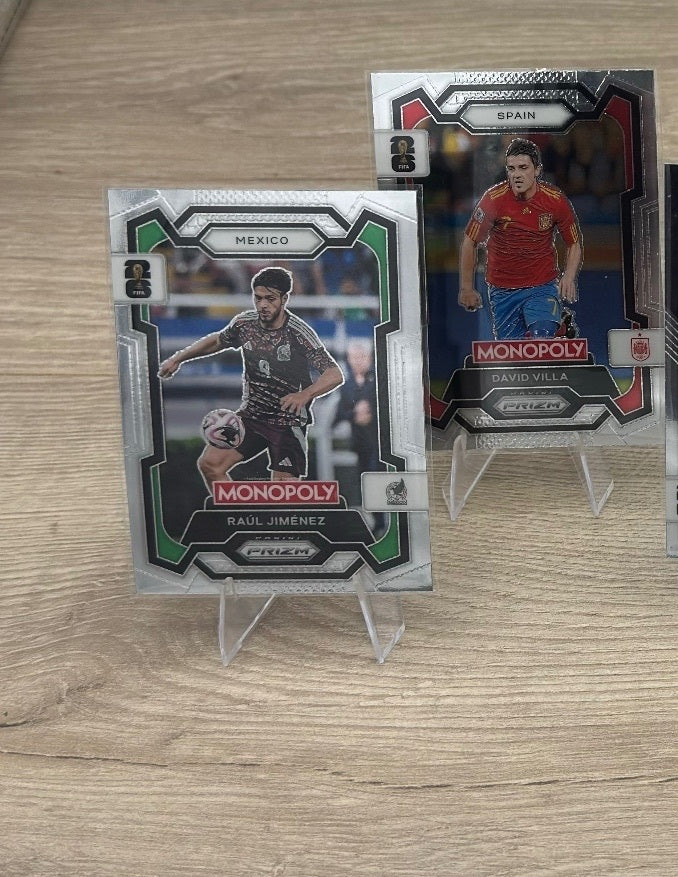 2026 Prizm Monopoly FIFA 5 Card Lot Gerrard Villa Valverde