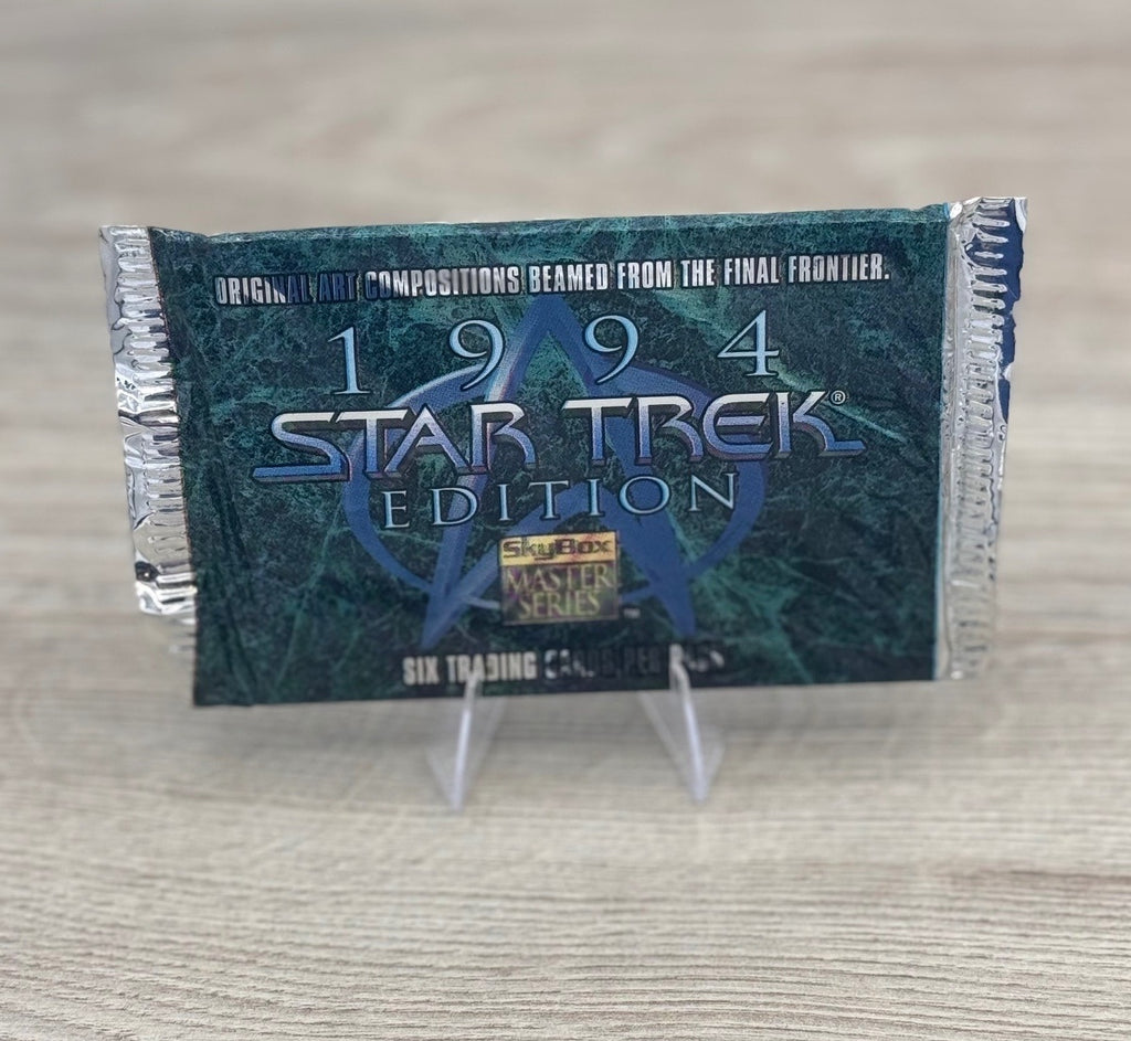 1994 SkyBox Star Trek Master Series Sealed Card Pack, NEW