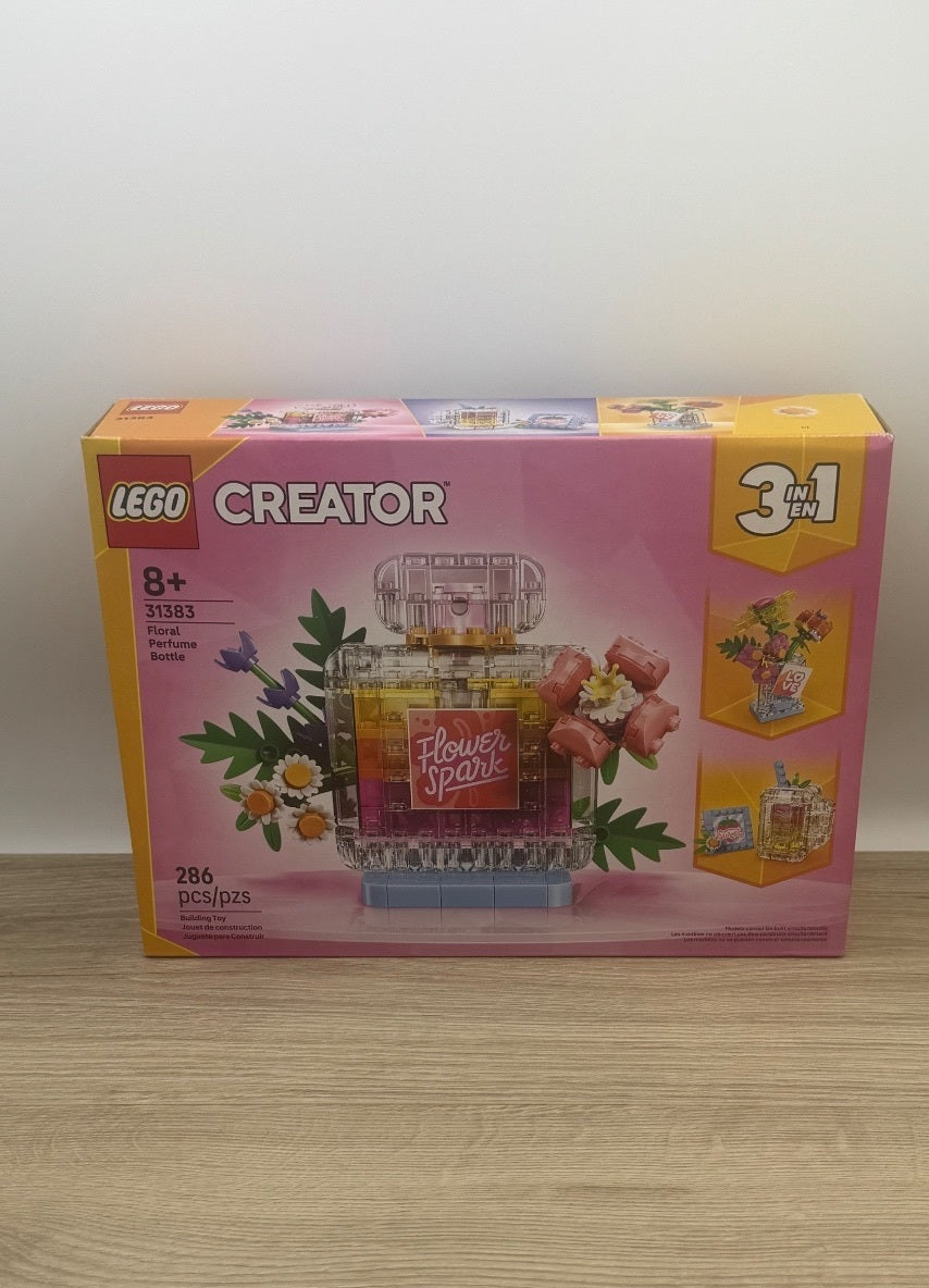 LEGO Creator 3 in 1 Floral Decor Perfume Bottle 31383