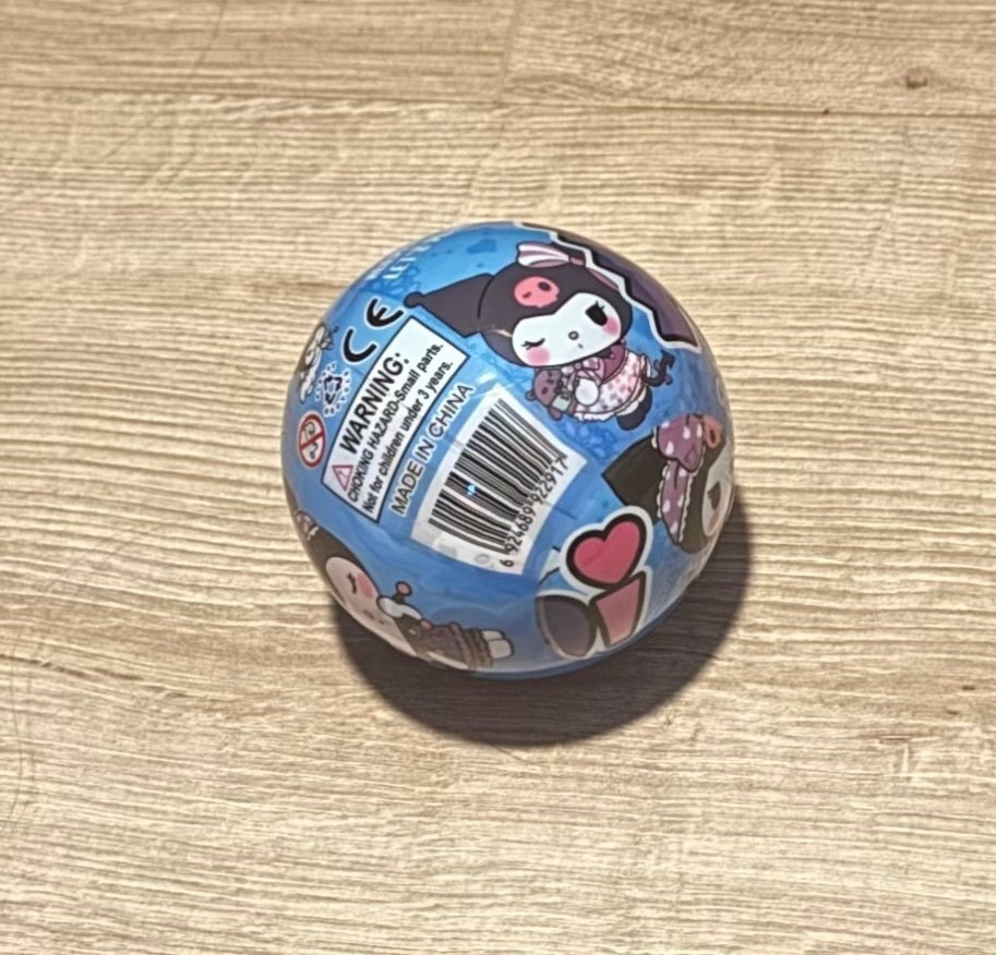 Kuromi Mystery Surprise Balls Pink & Blue 2 Pack Sealed