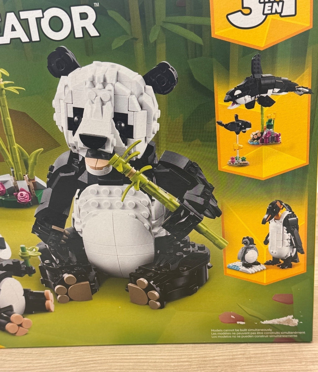 LEGO Creator 3-in-1 Panda Family 31165 New Sealed