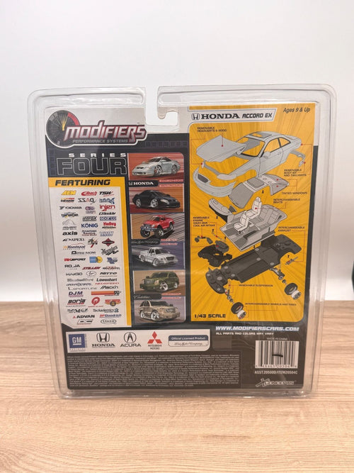 X-Concepts Modifiers 1999 Honda Accord Coupe EX Series 4 1:43 Diecast NIP